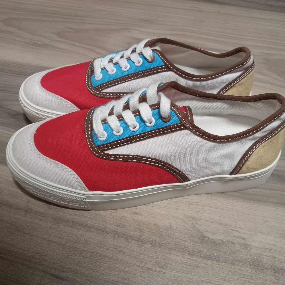 Shoe republic LA color block sneaker